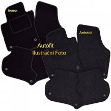 Textil-Autoteppiche Opel Vivaro 8 míst orig.2014- /1x boční dveře, bez topení v 2 řadě/ Autofit (3483)